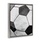 Stupell Industries Bouncing Fun Soccer Ball Floating Frame, design by Christine Simpson Art